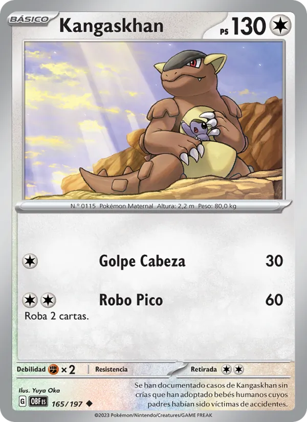 Kangaskhan (Obsidian Flames #165/197)