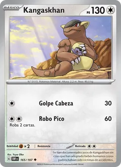 Kangaskhan (Llamas Obsidianas #165/197)