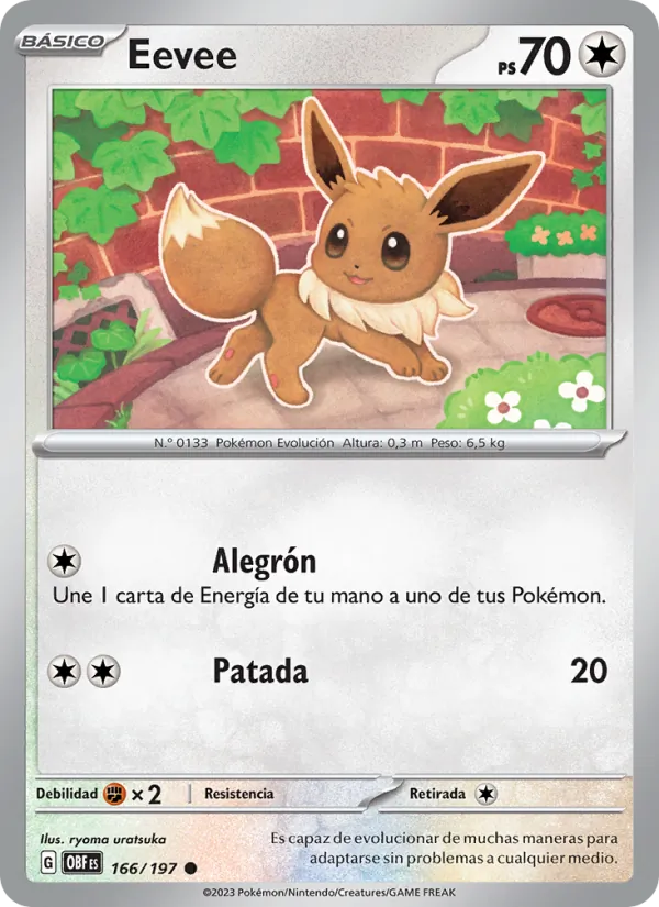 Eevee (Obsidian Flames #166/197)