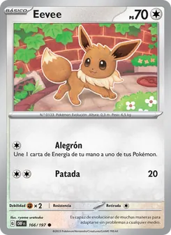 Eevee (Llamas Obsidianas #166/197)