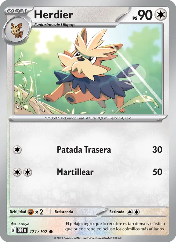 Herdier (Llamas Obsidianas #171/197)