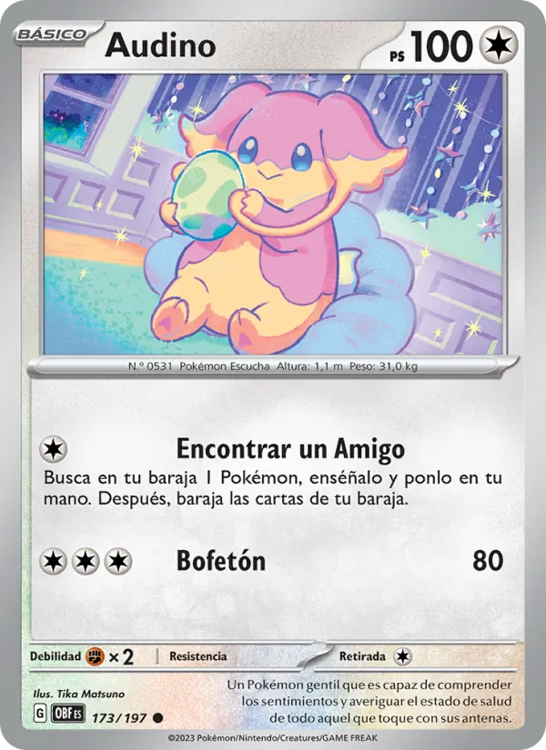 Audino (Obsidian Flames #173/197)