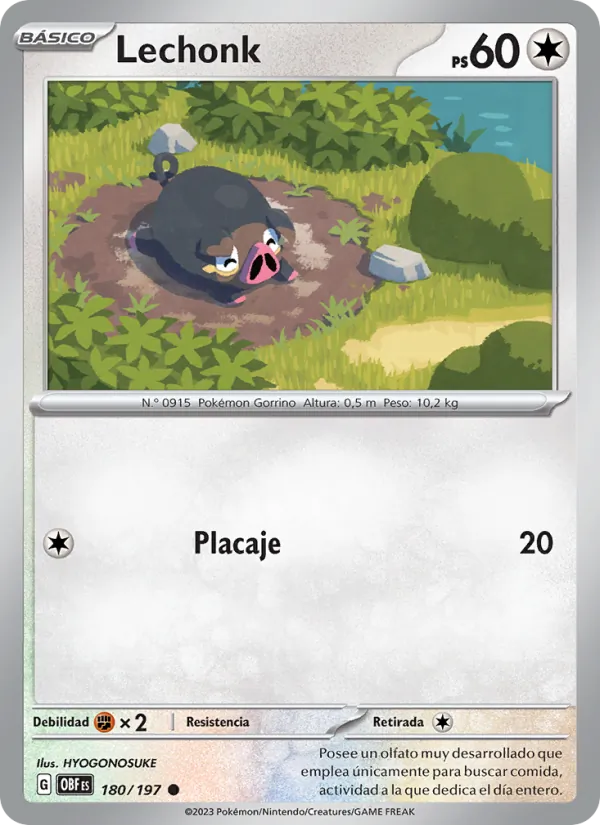 Lechonk (Llamas Obsidianas #180/197)