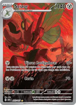 Scizor (Llamas Obsidianas #205/197)