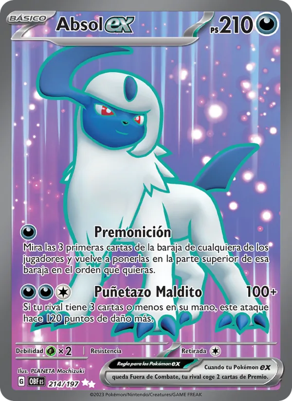 Absol ex (Obsidian Flames #214/197)