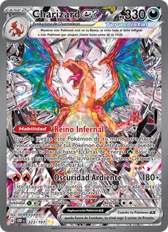 Charizard ex (Llamas Obsidianas #223/197)