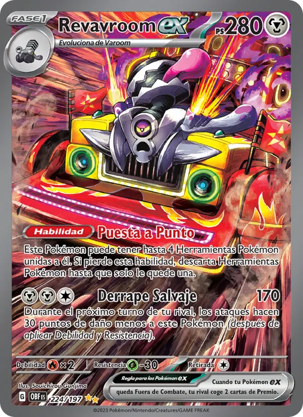 Revavroom ex (Llamas Obsidianas #224/197)