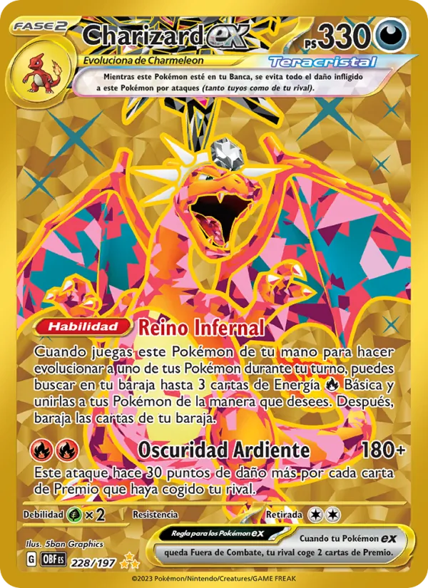 Charizard ex (Obsidian Flames #228/197)