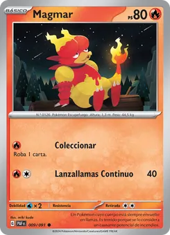 Magmar (Destinos de Paldea #009/91)