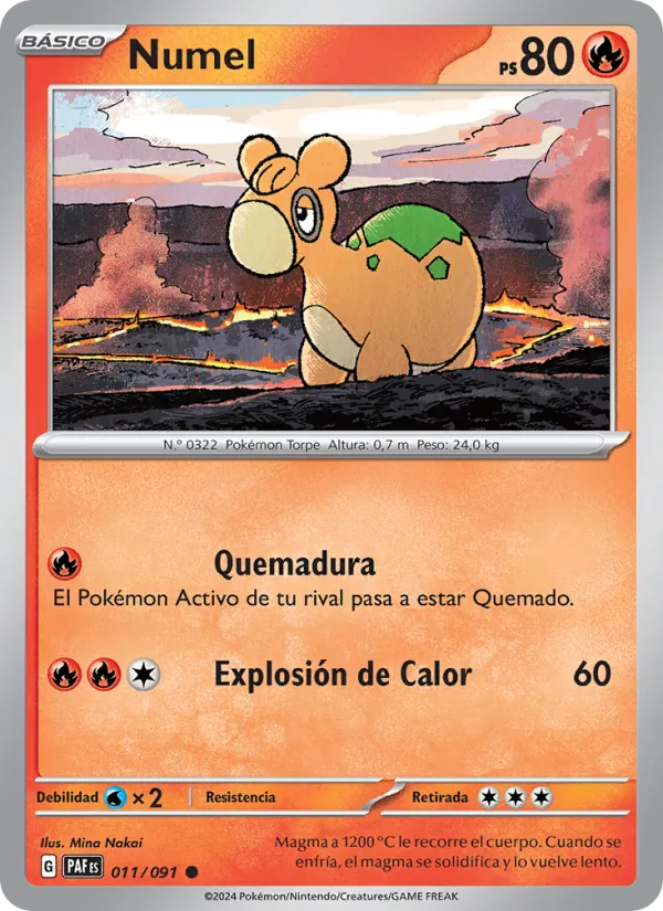 Numel (Destinos de Paldea #011/91)