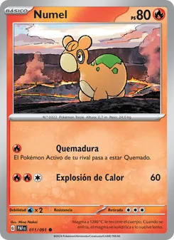 Numel (Destinos de Paldea #011/91)