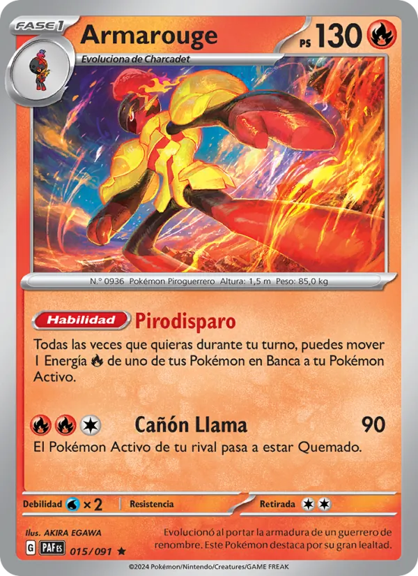 Armarouge (Destinos de Paldea #015/91)