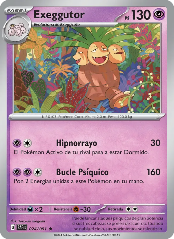 Exeggutor (Paldean Fates #024/91)
