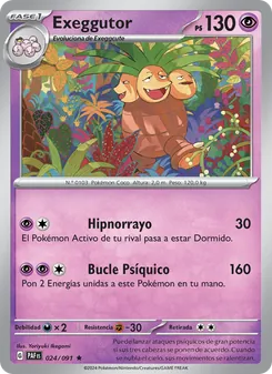Exeggutor (Destinos de Paldea #024/91)