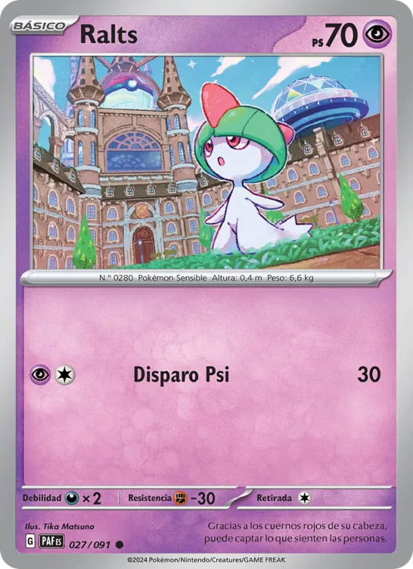 Ralts (Paldean Fates #027/91)