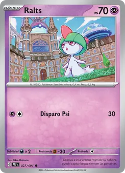 Ralts (Destinos de Paldea #027/91)