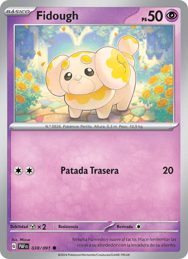 Fidough (Destinos de Paldea #038/91)