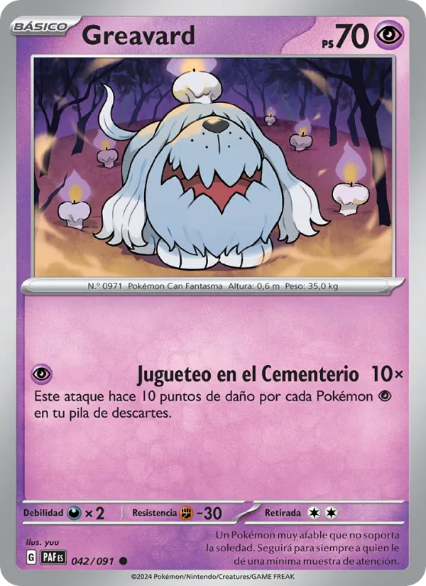 Greavard (Destinos de Paldea #042/91)