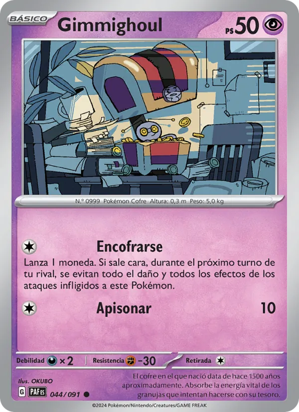 Gimmighoul (Destinos de Paldea #044/91)