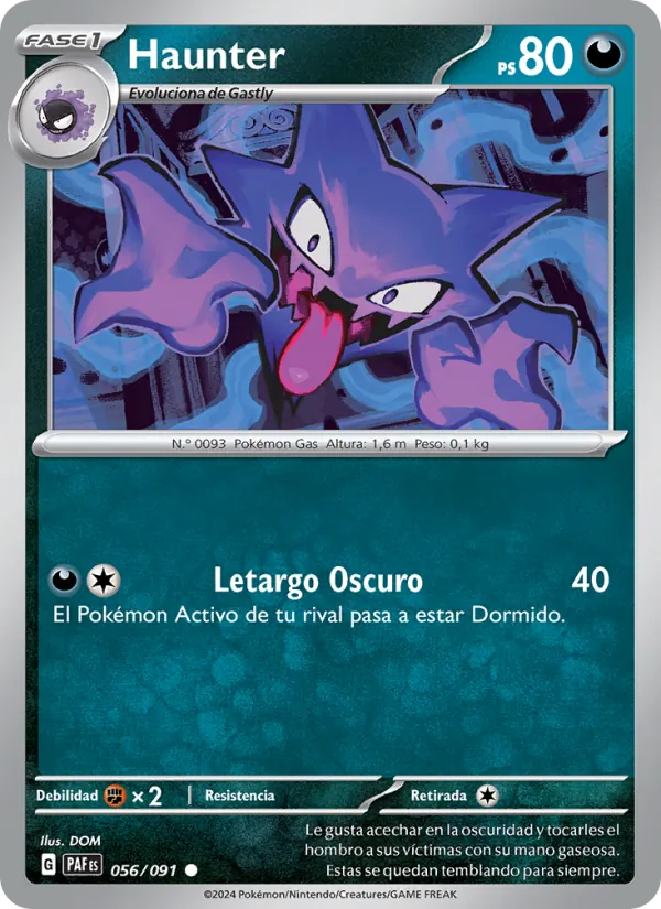 Haunter (Destinos de Paldea #056/91)