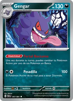 Gengar (Destinos de Paldea #057/91)