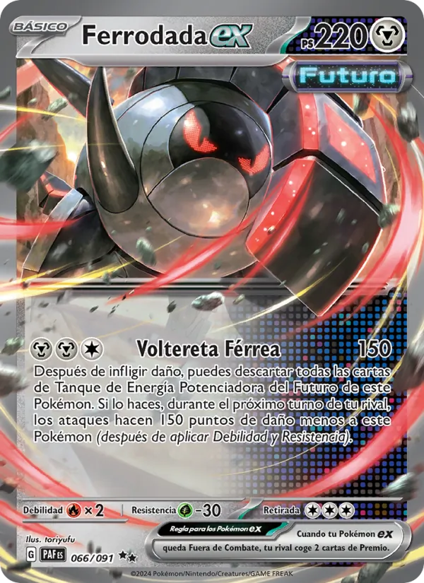 Ferrodada ex (Paldean Fates #066/91)
