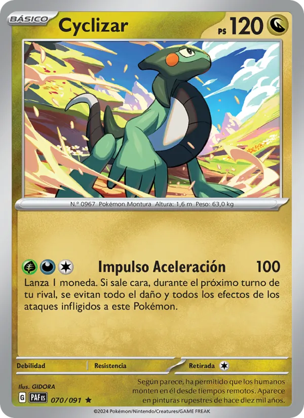 Cyclizar (Destinos de Paldea #070/91)