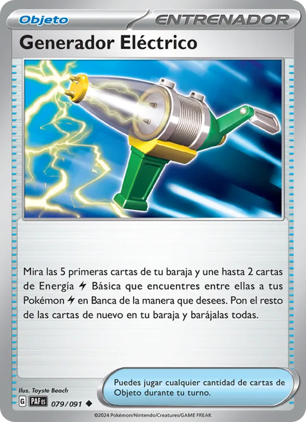 Generador Eléctrico (Paldean Fates #079/91)
