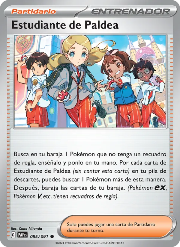 Estudiante de Paldea (Destinos de Paldea #085/91)