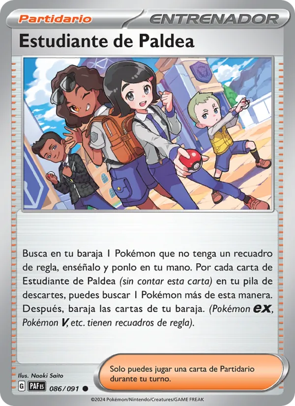 Estudiante de Paldea (Destinos de Paldea #086/91)