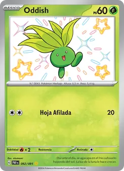 Oddish (Destinos de Paldea #092/91)