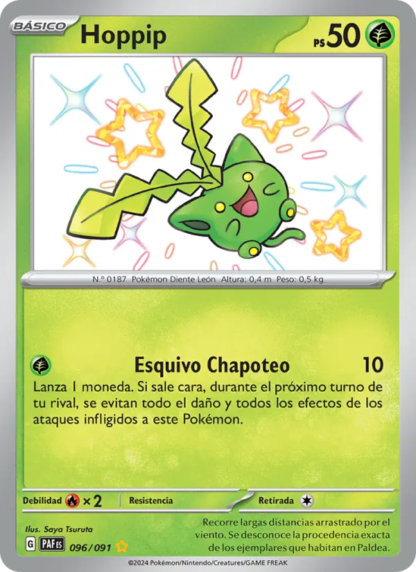 Hoppip (Destinos de Paldea #096/91)