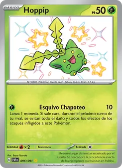 Hoppip (Destinos de Paldea #096/91)
