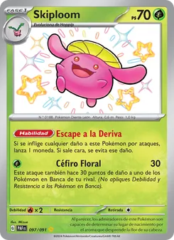 Skiploom (Destinos de Paldea #097/91)