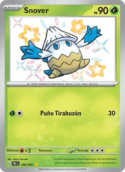 Snover (Destinos de Paldea #100/91)