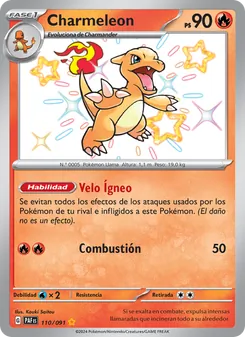 Charmeleon (Destinos de Paldea #110/91)
