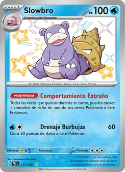 Slowbro (Destinos de Paldea #117/91)