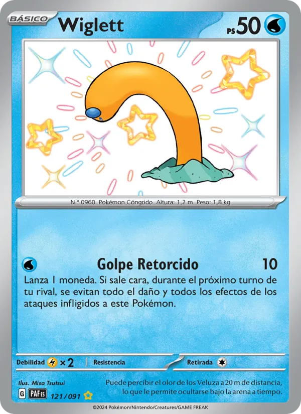 Wiglett (Destinos de Paldea #121/91)