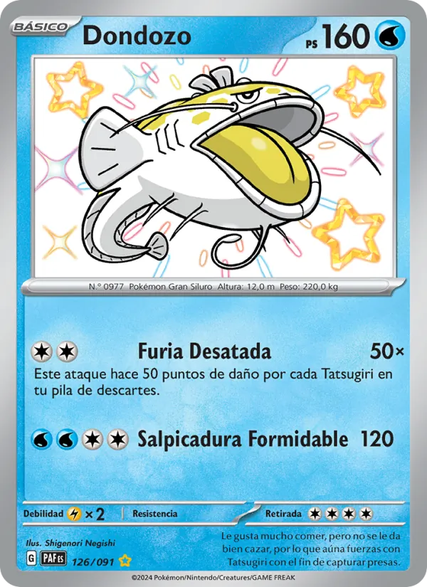 Dondozo (Paldean Fates #126/91)