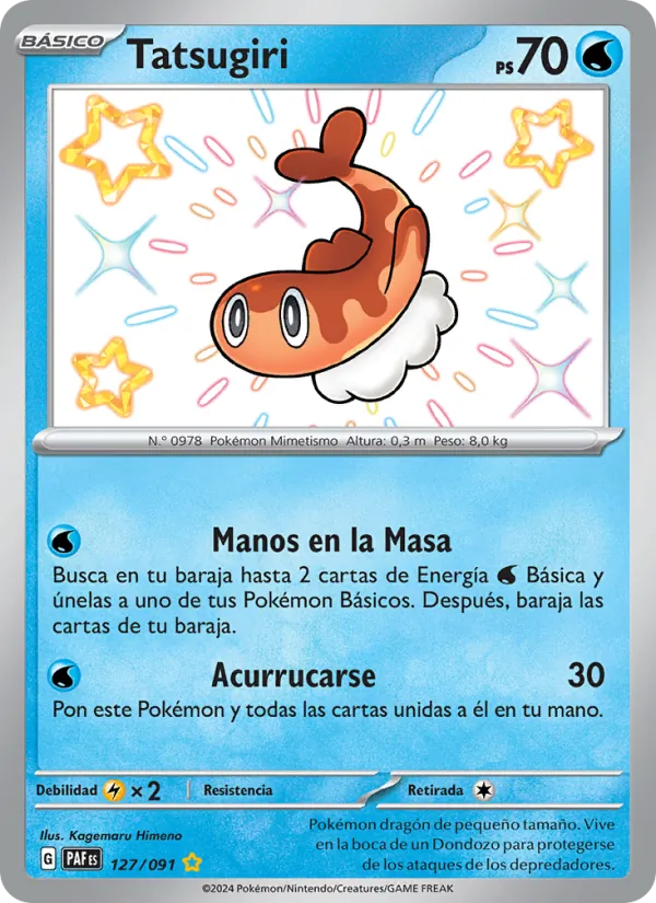 Tatsugiri (Destinos de Paldea #127/91)