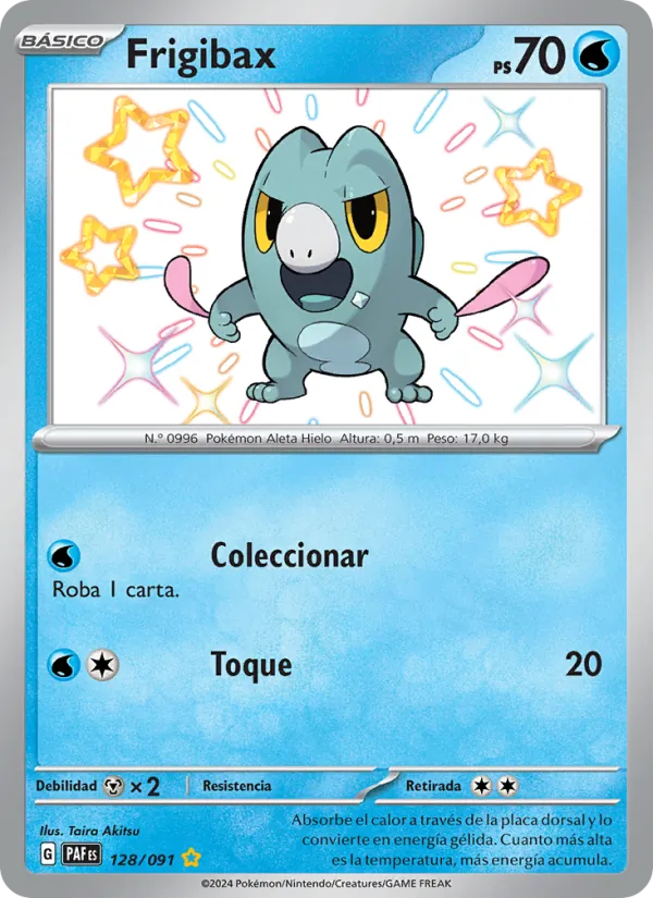 Frigibax (Paldean Fates #128/91)