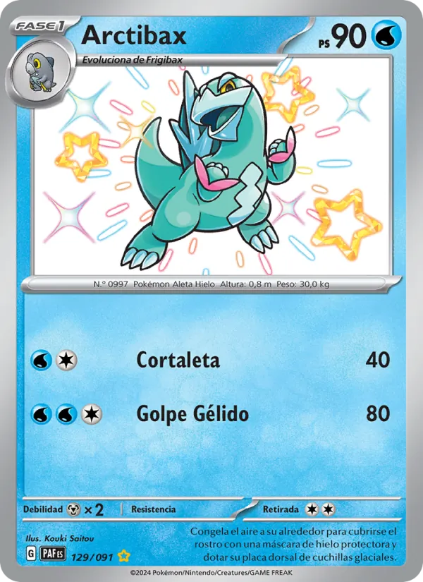 Arctibax (Destinos de Paldea #129/91)
