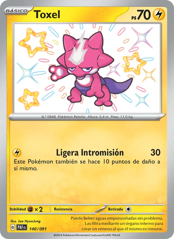 Toxel (Destinos de Paldea #140/91)