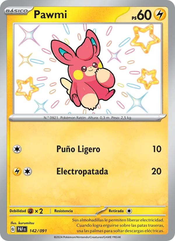 Pawmi (Destinos de Paldea #142/91)