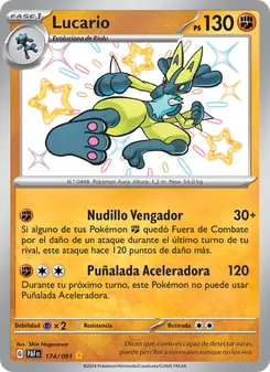 Lucario (Destinos de Paldea #174/91)