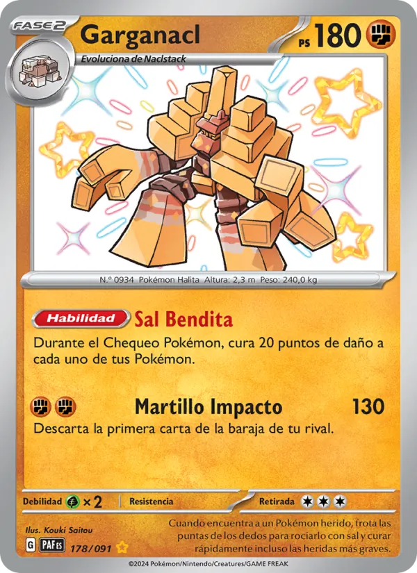 Garganacl (Destinos de Paldea #178/91)