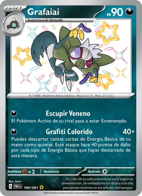 Grafaiai (Destinos de Paldea #190/91)