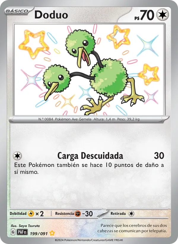 Doduo (Destinos de Paldea #199/91)