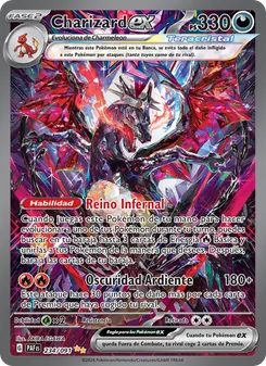 Charizard ex (Destinos de Paldea #234/91)