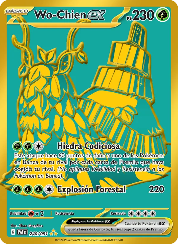 Wo-Chien ex (Destinos de Paldea #240/91)